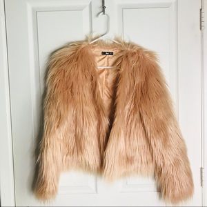 Furry Pink Jacket